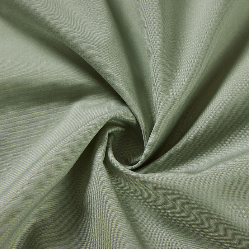 Light Green Poly Cotton Blend Fabric
