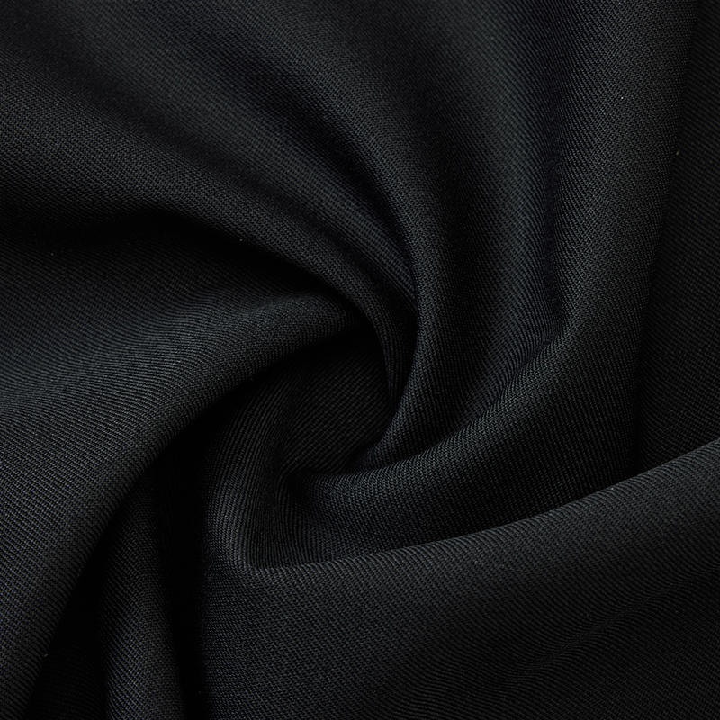 Black Waterproof Suiting Fabric